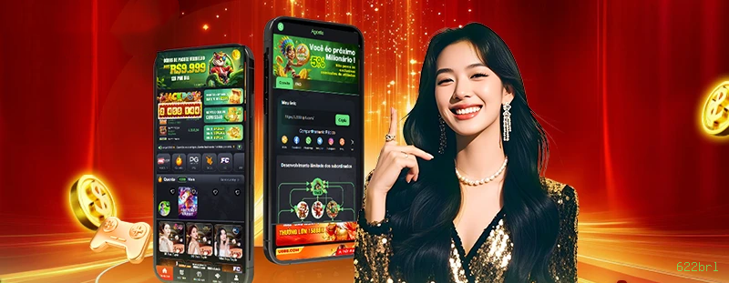 Acessar jogos e bônus no APK